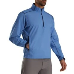 FootJoy Sport Windshirt -EliteGolf Store footjoy sport windshirt indigo front itempicture