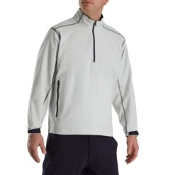 FootJoy Sport Windshirt -EliteGolf Store footjoy sport windshirt stone front itempicture