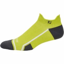 FootJoy Tech D.R.Y. Roll Tab Socks -EliteGolf Store footjoy tech dry roll tab socks green itempicture