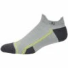FootJoy Tech D.R.Y. Roll Tab Socks -EliteGolf Store footjoy tech dry roll tab socks grey itempicture