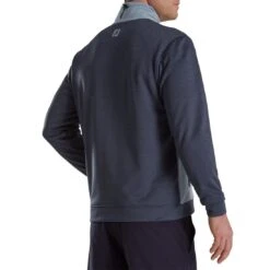 FootJoy ThermoSeries Hybrid Jacket -EliteGolf Store footjoy thermoseries hybrid jacket charcoal grey back itempicture