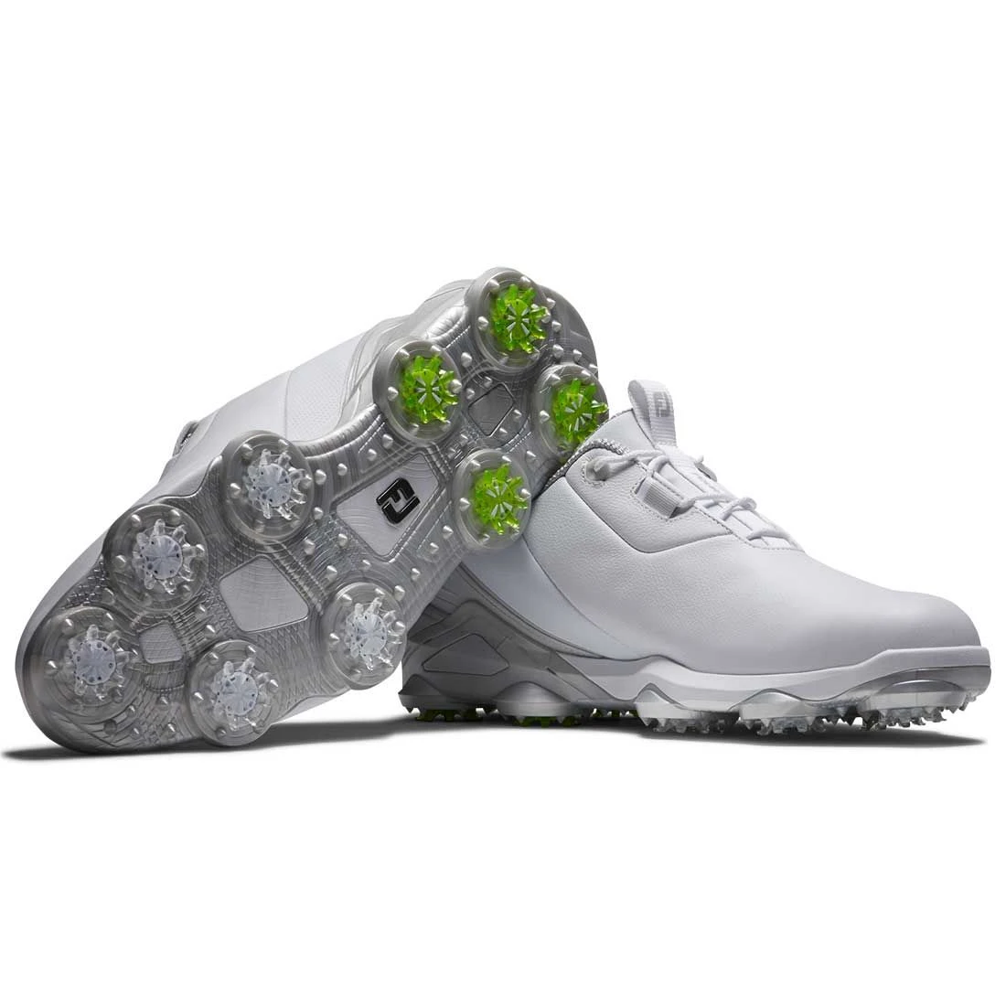 FootJoy Tour Alpha Golf Shoes White/Grey/Lime 8 FootJoy Tour Alpha Golf Shoes White/Grey/Lime - Image 6
