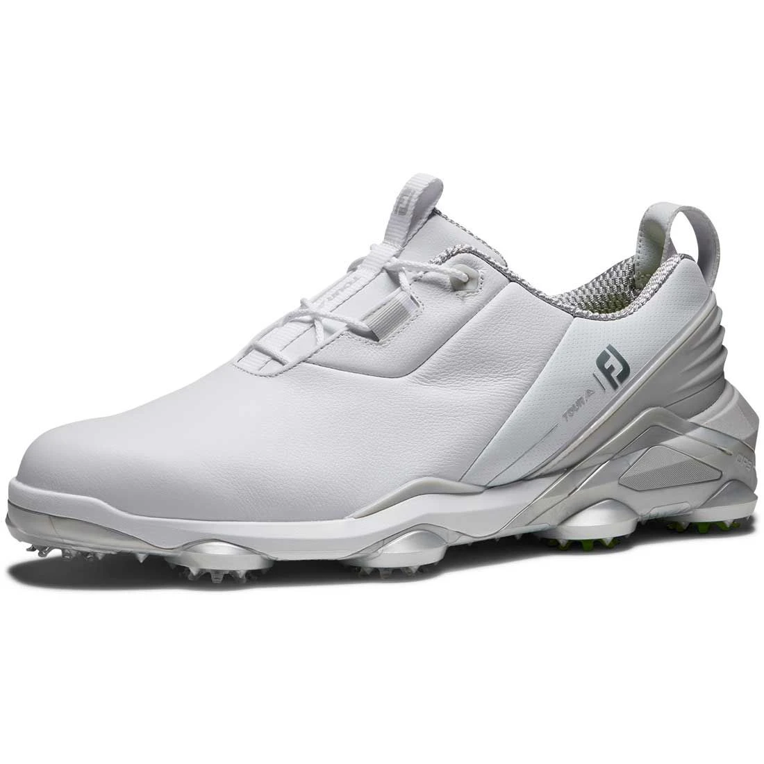 FootJoy Tour Alpha Golf Shoes White/Grey/Lime 6 FootJoy Tour Alpha Golf Shoes White/Grey/Lime - Image 4