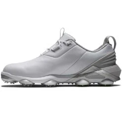 FootJoy Tour Alpha Golf Shoes White/Grey/Lime 11 FootJoy Tour Alpha Golf Shoes White/Grey/Lime -EliteGolf Store footjoy tour alpha golf shoes white grey lime side itempicture