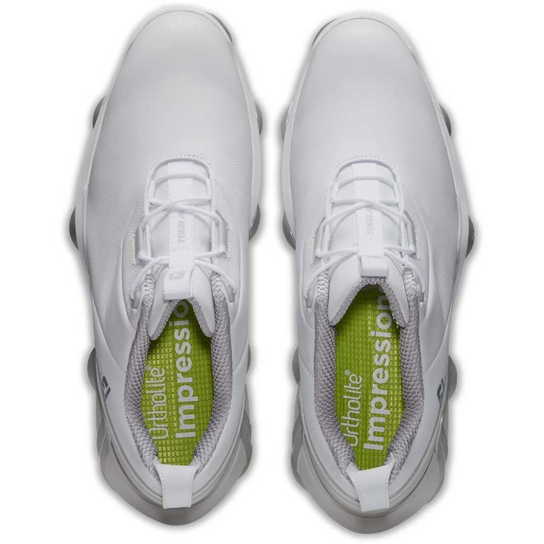 FootJoy Tour Alpha Golf Shoes White/Grey/Lime 9 FootJoy Tour Alpha Golf Shoes White/Grey/Lime - Image 7