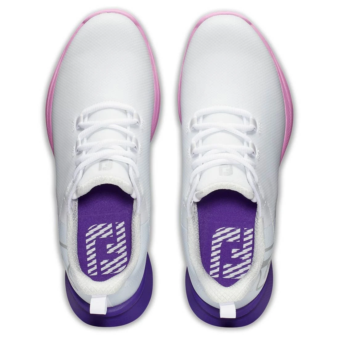 FootJoy Women's Fuel Sport Golf Shoes White/Purple 9 FootJoy Women's Fuel Sport Golf Shoes White/Purple - Image 7