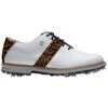 FootJoy Women's Premiere Series Golf Shoes White/Leopard -EliteGolf Store footjoy womens premiere series golf shoes white leopard 99041 profile itempicture