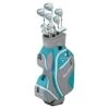 Tour Edge Women's Lady Edge Complete Set - Pre-Owned -EliteGolf Store golf package sets tour edge womens lady edge complete set turquoise cart bag itempicture