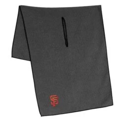 Team Effort MLB 19 X 41 Grey Microfiber Towel -EliteGolf Store mcarthur sports mlb grey microfiber towel san francisco giants