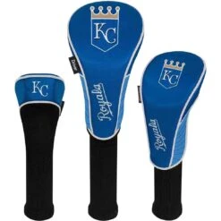 Team Effort MLB Set Of 3 Headcovers -EliteGolf Store mcarthur sports mlb set of 3 headcovers kansas city royals