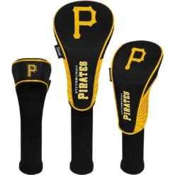 Team Effort MLB Set Of 3 Headcovers -EliteGolf Store mcarthur sports mlb set of 3 headcovers pittsburgh pirates