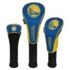 Team Effort NBA Set Of 3 Headcovers -EliteGolf Store mcarthur sports nba set of 3 headcovers golden state warriors