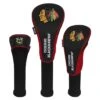Team Effort NHL Set Of 3 Headcovers -EliteGolf Store mcarthur sports nhl set of 3 headcovers chicago blackhawks