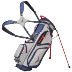 Mizuno BR-DX 14-Way Stand Bag -EliteGolf Store mizuno 2022 br dx 14 way stand bag grey navy itempicture
