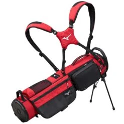 Mizuno BR-D2 Carry Bag -EliteGolf Store mizuno 2023 br d2 carry bag red itempicture