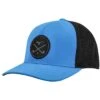 Mizuno Crossed Clubs Mesh Snapback Hat -EliteGolf Store mizuno crossed clubs mesh snapback hat blue itempicture