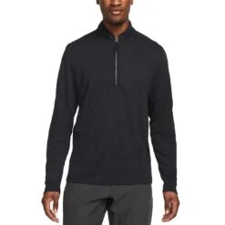 Nike Dri-FIT Victory Pullover -EliteGolf Store nike 2022 dri fit victory pullover black itempicture