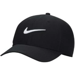 Nike Dri-FIT Club Hat -EliteGolf Store nike 2023 dri fit club hat black white itempicture