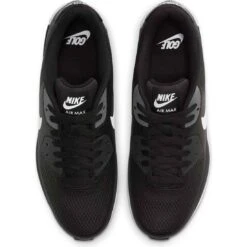 Nike Air Max 90 G Golf Shoes Black/White -EliteGolf Store nike air max 90 g golf shoes black white tops itempicture