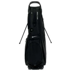 Nike Air Sport 2 Stand Bag -EliteGolf Store nike air sport 2 stand bag black black white back itempicture