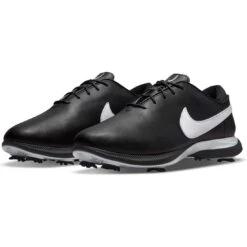 Nike Air Zoom Victory Tour 2 Golf Shoes Black/White/Black -EliteGolf Store nike air zoom victory tour 2 golf shoes dj6569 001 black white pair itempicture