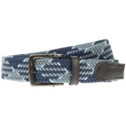 Nike Diamond Stretch Woven Belt 7 Nike Diamond Stretch Woven Belt -EliteGolf Store nike diamond stretch woven belt midnight navy ashen slate blue whisper itempicture
