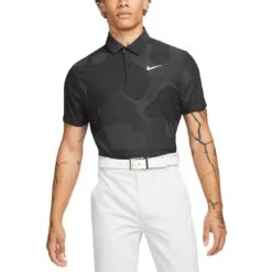 Nike Dri-FIT ADV Tour Camo Polo -EliteGolf Store nike dri fit adv tour camo polo black itempicture