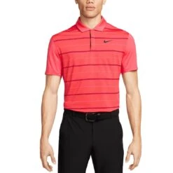 Nike Dri-FIT Tiger Woods Striped Polo 23 Nike Dri-FIT Tiger Woods Striped Polo -EliteGolf Store nike dri fit tiger woods striped polo ember glow itempicture