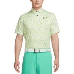 Nike Dri-FIT Tour Micro Camo Polo -EliteGolf Store nike dri fit tour camo polo white itempicture