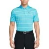 Nike Dri-FIT Tiger Woods Striped Polo 1 Nike Dri-FIT Tiger Woods Striped Polo -EliteGolf Store nike dri fit tw striped polo baltic blue itempicture