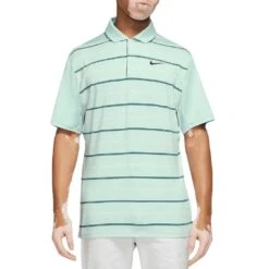 Nike Dri-FIT Tiger Woods Striped Polo 15 Nike Dri-FIT Tiger Woods Striped Polo -EliteGolf Store nike dri fit tw striped polo jade ice itempicture
