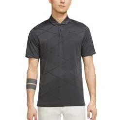 Nike Dri-FIT Vapor Jacquard Polo -EliteGolf Store nike dri fit vapor jacquard polo dark smoke grey itempicture