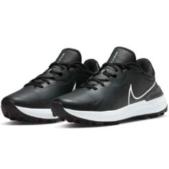 Nike Infinity Pro 2 Golf Shoes Dark Smoke Grey/White/Black/Igloo -EliteGolf Store nike infinity pro 2 golf shoes dark smoke grey white black igloo pair itempicture