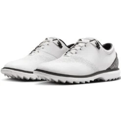 Nike Jordan ADG 4 Golf Shoes White/White/Black -EliteGolf Store nike jordan adg 4 golf shoes white white black dm0103 110 pair itempicture
