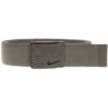 Nike Outsole Stretch Web Belt -EliteGolf Store nike outsole stretch web belt dark grey itempicture