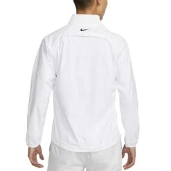 Nike Repel Tour Half Zip Jacket -EliteGolf Store nike repel tour half zip jacket white black back itempicture