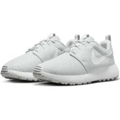 Nike Unisex Roshe G Next Nature Golf Shoes Photon Dust/White -EliteGolf Store nike roshe g next nature golf shoes photon dust white dv1202 009 pair itempicture