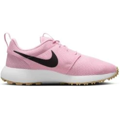 Nike Unisex Roshe G Next Nature Golf Shoes Soft Pink/Black/White 14 Nike Unisex Roshe G Next Nature Golf Shoes Soft Pink/Black/White -EliteGolf Store nike roshe g next nature golf shoes soft pink black dv1202 601 spine itempicture