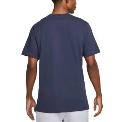 Nike Swoosh Tee -EliteGolf Store nike swoosh tee midnight navy back itempicture