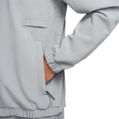 Nike Unscripted Jacket -EliteGolf Store nike unscripted jacket smoke grey detail1 itempicture