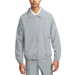Nike Unscripted Jacket -EliteGolf Store nike unscripted jacket smoke grey itempicture