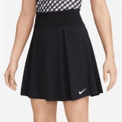 Nike Women's Dri-FIT Advantage Long Skirt 10 Nike Women's Dri-FIT Advantage Long Skirt -EliteGolf Store nike womens dri fit advantage 17 inch club skirt black front itempicture
