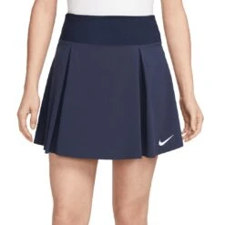 Nike Women's Dri-FIT Advantage Club Skirt -EliteGolf Store nike womens dri fit advantage club skirt obsidian front itempicture