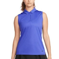 Nike Women's Dri-FIT Victory Sleeveless Polo -EliteGolf Store nike womens dri fit victory sleeveless polo lapis itempicture