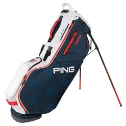 Ping 2022 Hoofer Stand Bag -EliteGolf Store ping 2021 hoofer stand bag navy white red