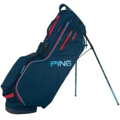 Ping 2022 Hoofer Stand Bag -EliteGolf Store ping 2022 hoofer stand bag navy bright blue red itempicture