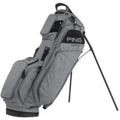 Ping Hoofer 14-Way Stand Bag -EliteGolf Store ping 2023 hoofer 14 way stand bag heather grey black itempicture