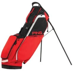 Ping Hoofer Lite Stand Bag -EliteGolf Store ping 2023 hoofer lite stand bag red black white itempicture