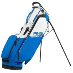 Ping Hoofer Lite Stand Bag -EliteGolf Store ping 2023 hoofer lite stand bag royal white black itempicture