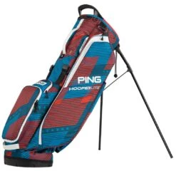 Ping Hoofer Lite Stand Bag -EliteGolf Store ping 2023 hoofer lite stand bag stars and stripes itempicture